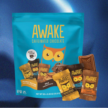 i tried awake caffeinated chocolate, and i'm hooked i tried awake caffeinated chocolate, and i'm hooked