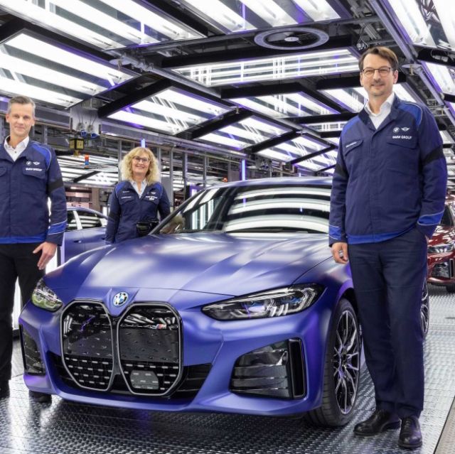 BMW Starts Building the i4 Tesla-Fighter