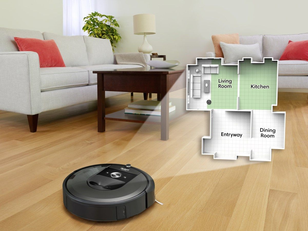 Roomba i7: can you change the charging station's location
