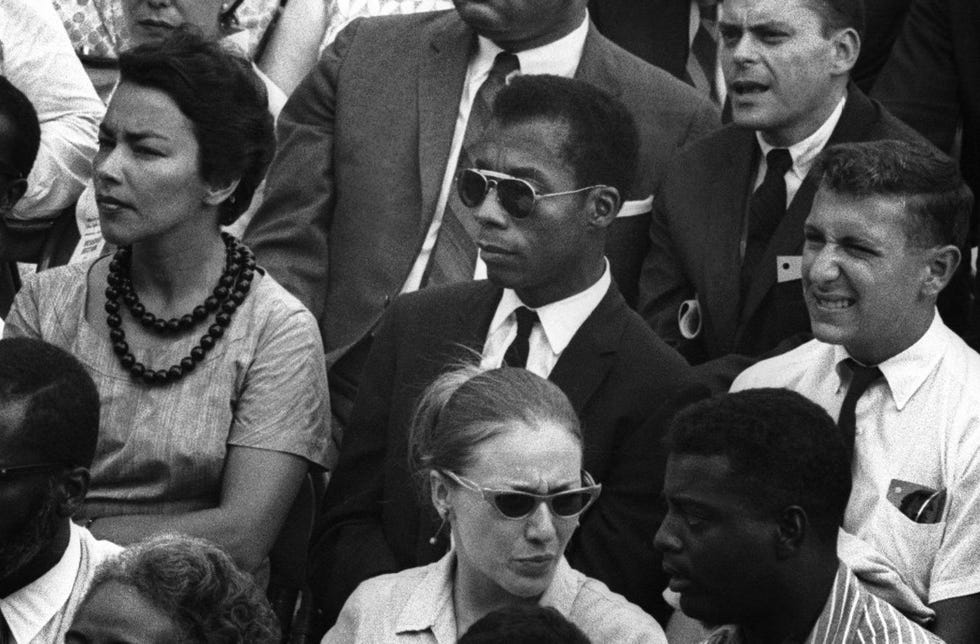 hnrk88 i am not your negro is a 2016 american documentary film directed by raoul peck. based on james baldwin's unfinished manuscript remember this house and narrated by actor samuel l. jackson, the film explores the history of racism in the united states through baldwin's reminiscences of civil rights leaders medgar evers, malcolm x and martin luther king, jr. this photograph is for editorial use only and is the copyright of the film company and/or the photographer assigned by the film or production company and can only be reproduced by publications in conjunction with the promotion of the above f