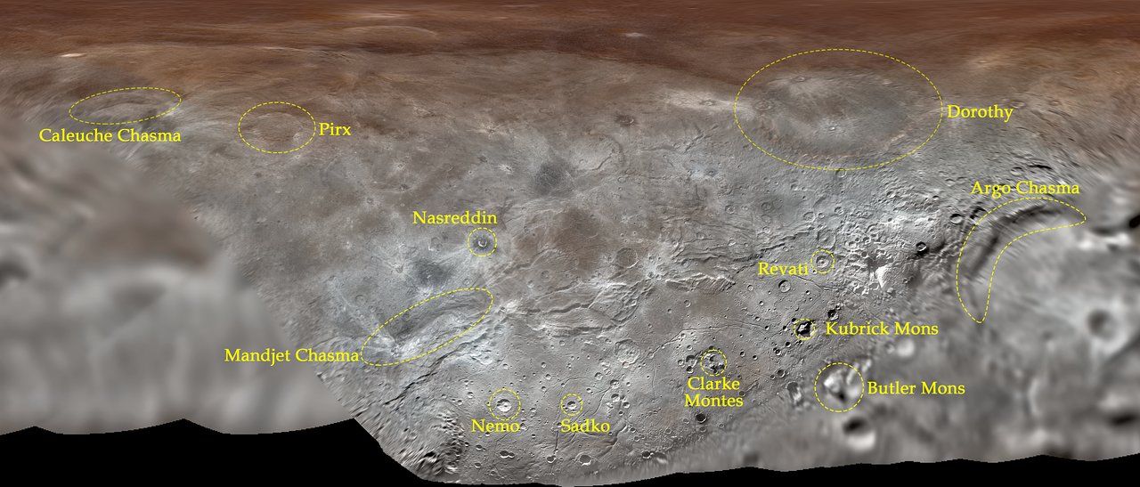 Science Fiction s Biggest Names Will Live Forever on Pluto s Moon