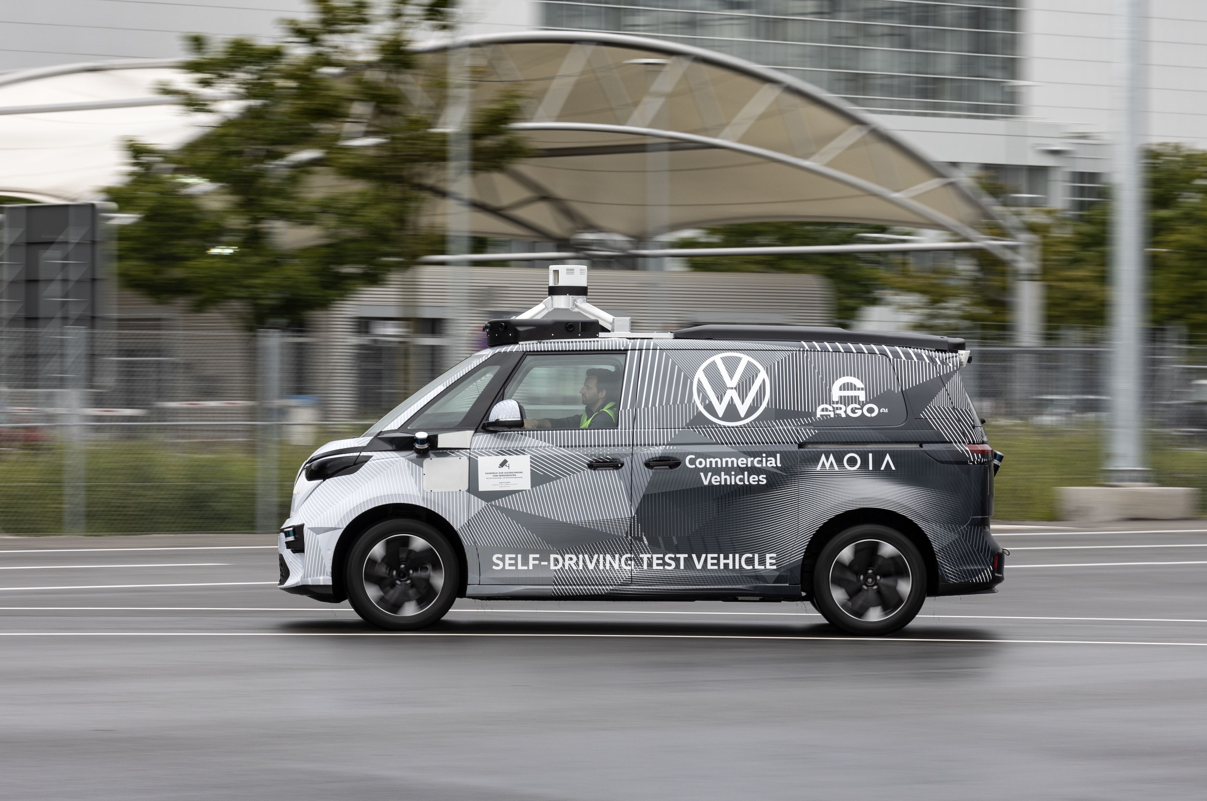 VW ID.Buzz Autonomous Prototype Gives Glimpse At Production EV Van