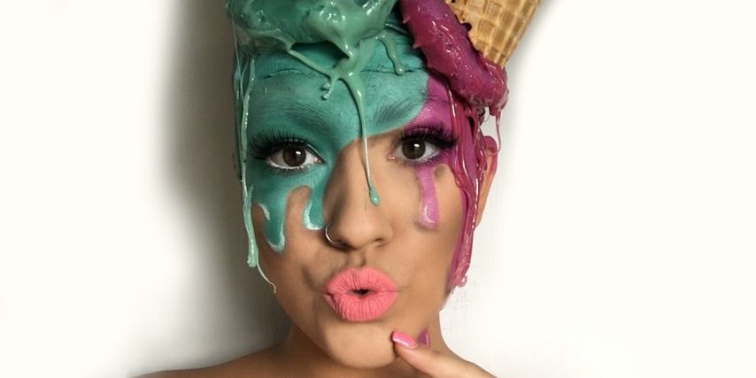 ice cream makeup