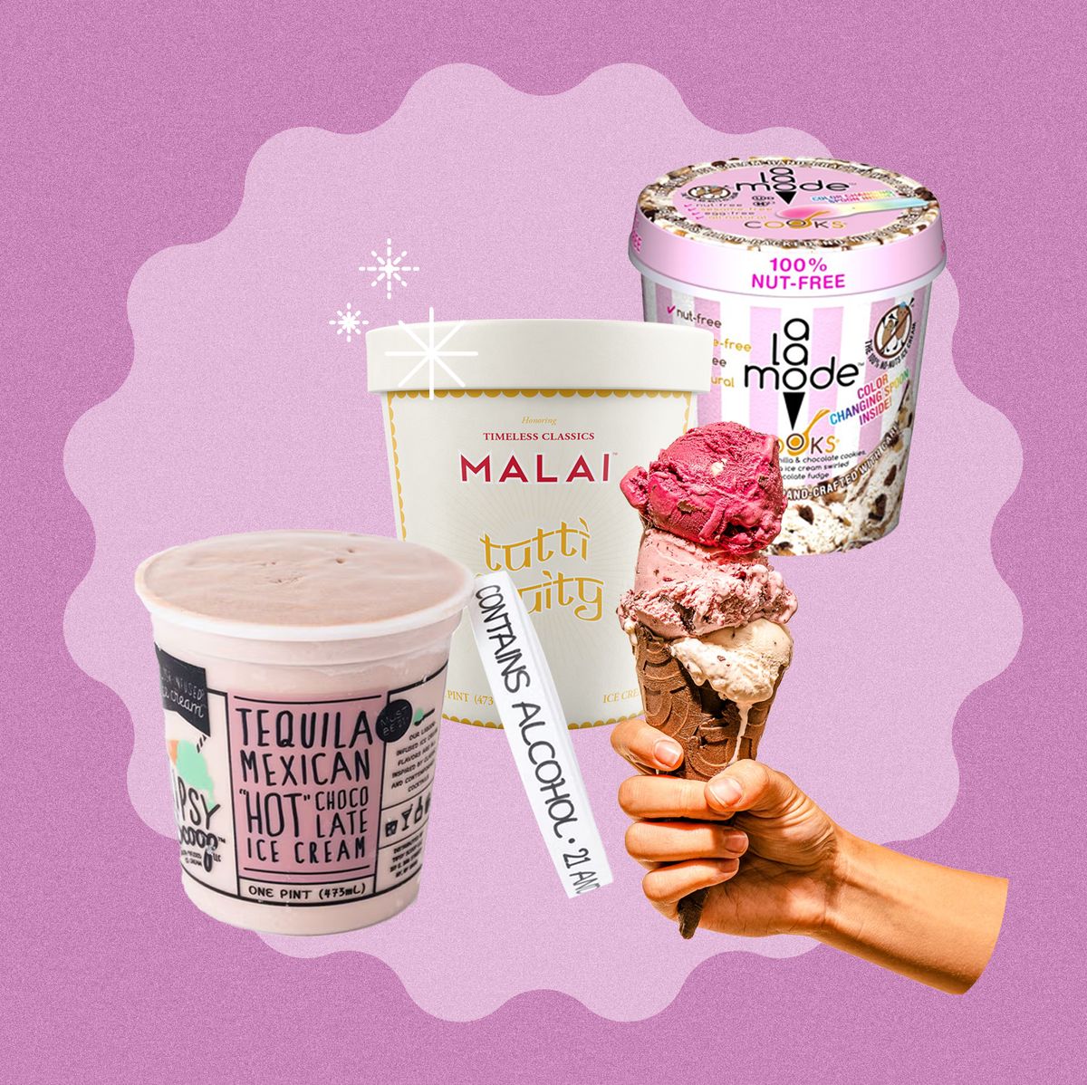 Vanilla Fudge Ice Cream Cups, Ice Cream Delivery
