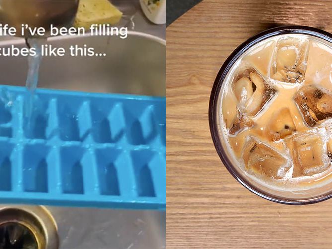 Ice Cube Trays - The Correct Way To Fill large Ice Cube Trays