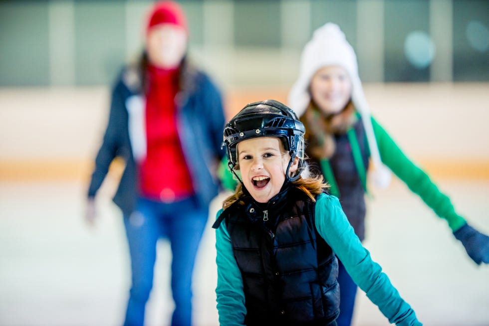 kids birthday party ideas - Ice skating