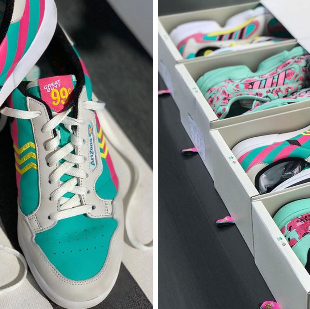 Arizona Iced x Adidas Made 99-Cent Sneakers, But Police Shut Down The Pop-Up