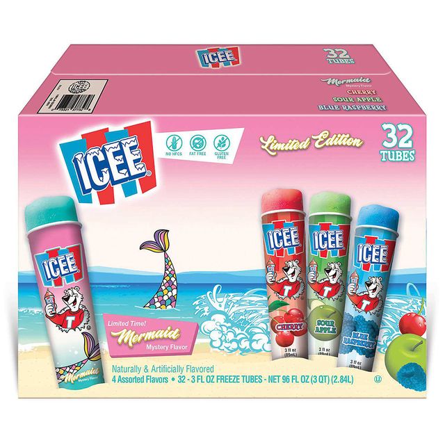 Icees New Mermaid Tubes Are A Mystery Flavor So Put Your Taste Buds To The Test 1127