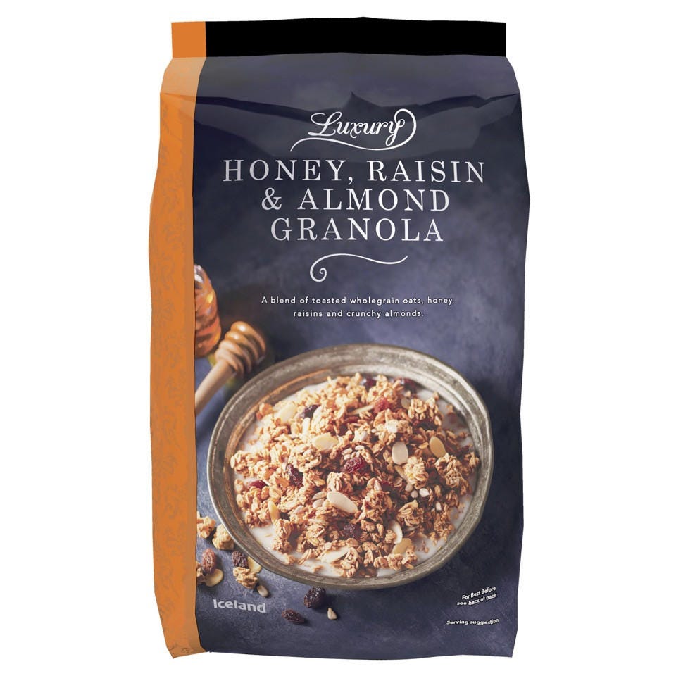 Food, Breakfast cereal, Cuisine, Dish, Meal, Muesli, Ingredient, Breakfast, Granola, Cereal, 