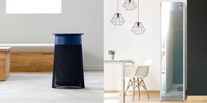 Blue, Product, Furniture, Table, Room, Interior design, Floor, Material property, Flooring, Stool, 