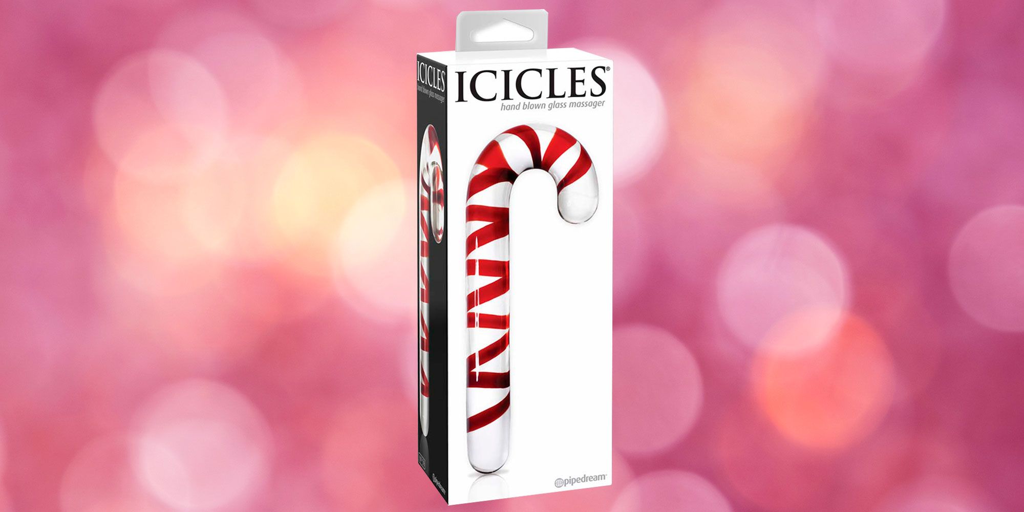 This candy cane dildo has to be the most festive way to masturbate