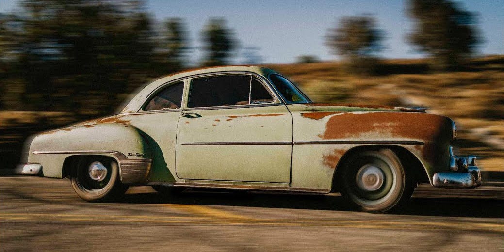 Icon 1949 Mercury EV Derelict Coupe