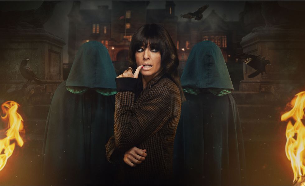 claudia winkleman the presenter of the traitors
