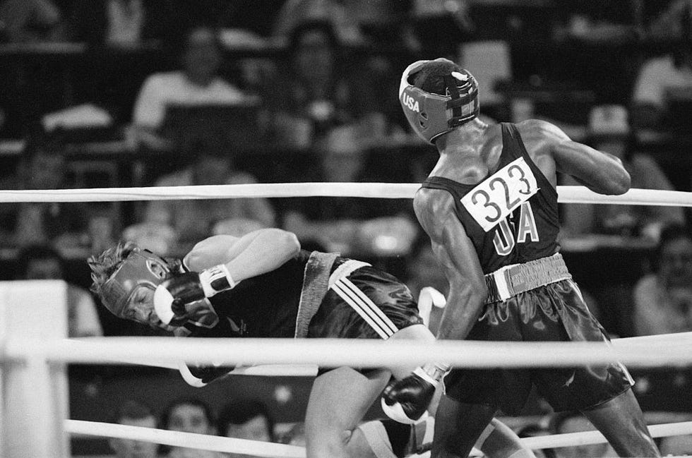 iconic olympic scandals evander holyfield