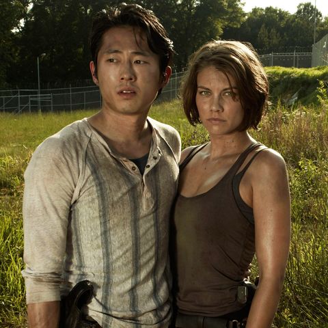 iconic tv and movie couples the walking dead