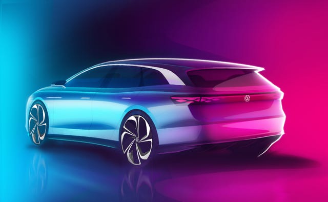 Volkswagen I.D. Space Vizzion Concept Looks a Lot Like a Wagon to Us