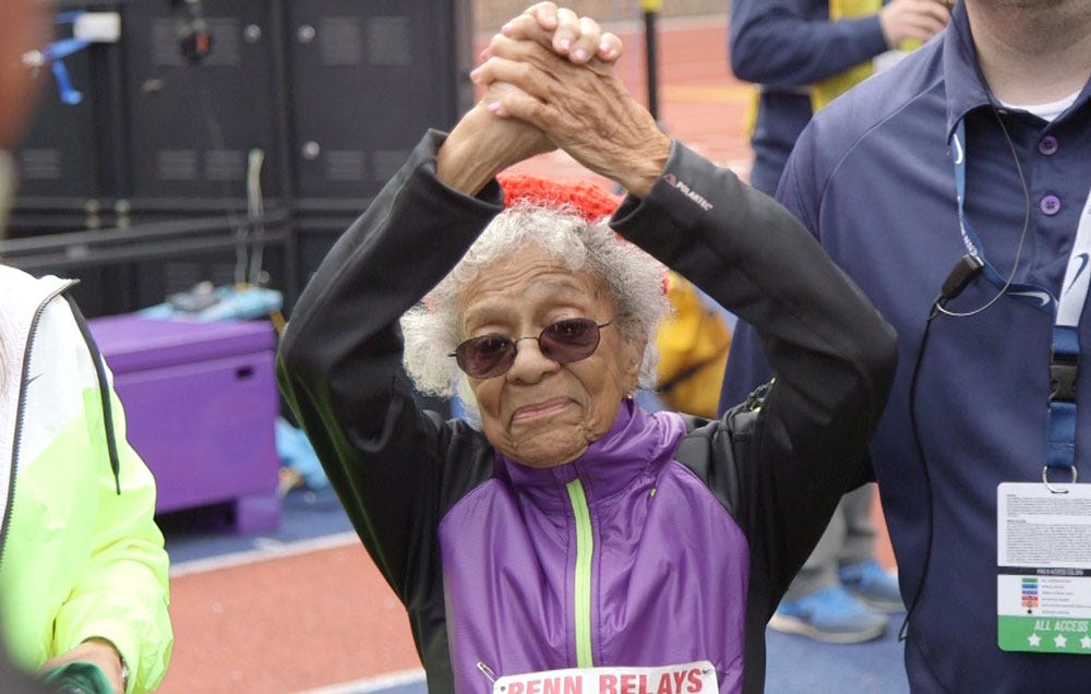 Ida Keeling New World Record