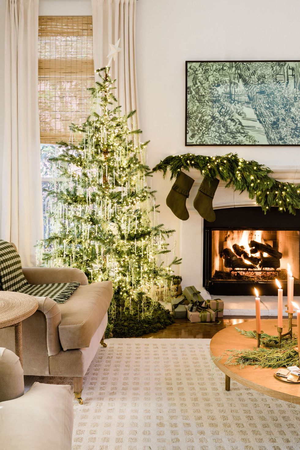 Martha's Personal Collection of Vintage Faux Christmas Trees