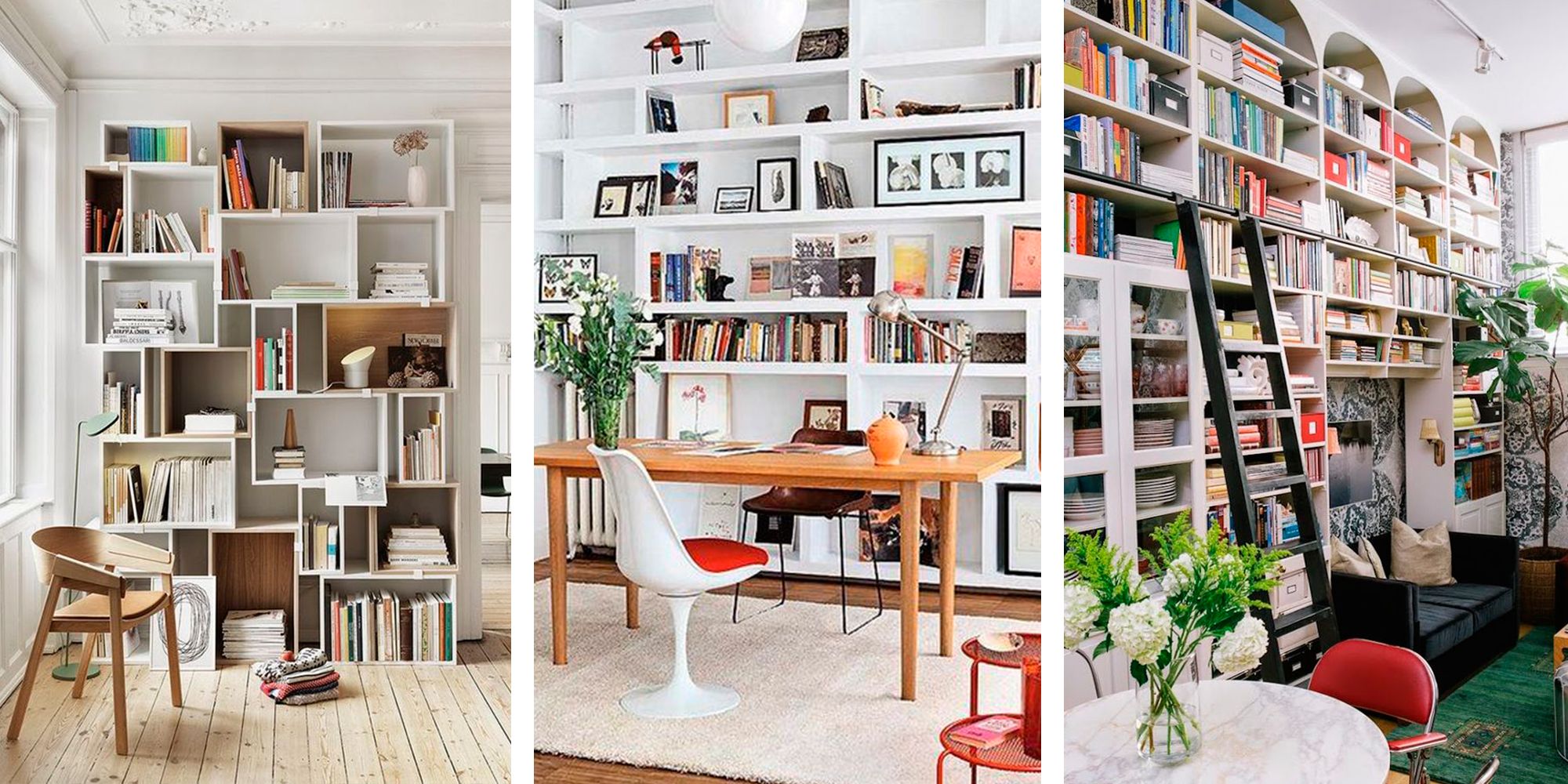 Decoración de salones: Utiliza las librerías para decorar tu casa - Foto 1