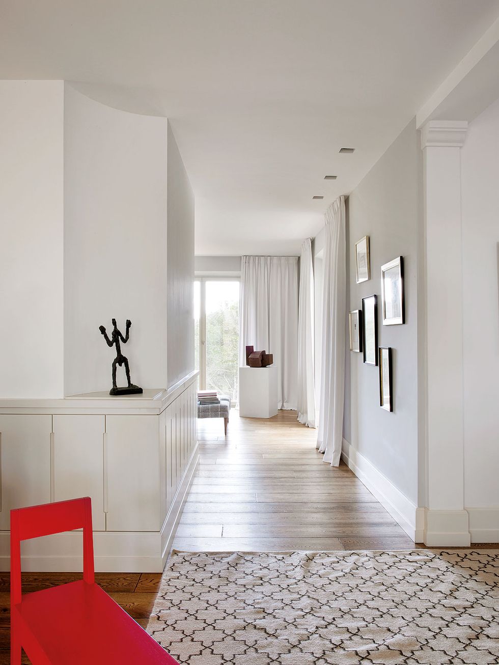 20 ideas fabulosas para decorar pasillos estrechos