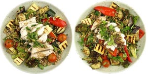 One of these 'identical' salads has almost double the calories