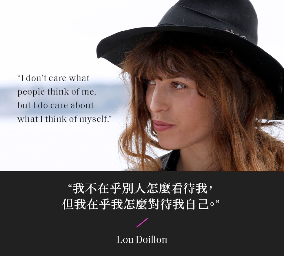 lou doillon 法國女人瀟灑做自己的人生哲學