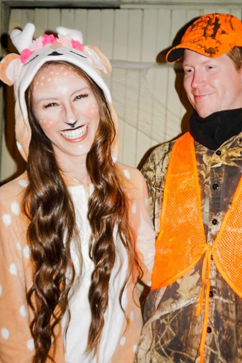 hunter and deer costume