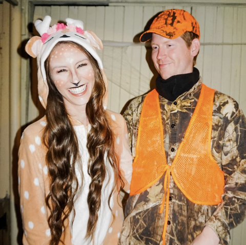 hunter and deer costume