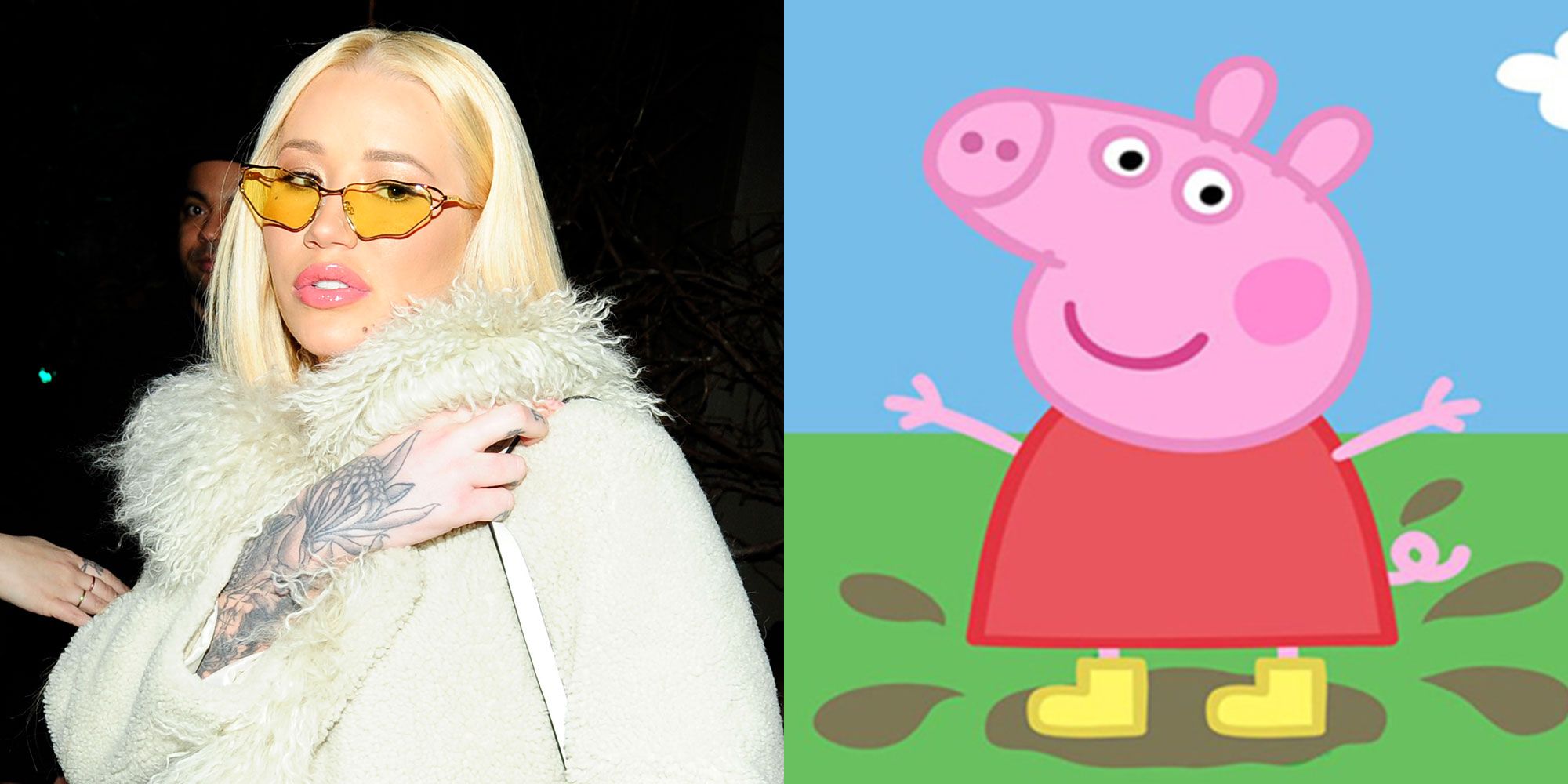 Iggy Azalea Is Feuding With Cartoon Peppa Pig Over Album Releases