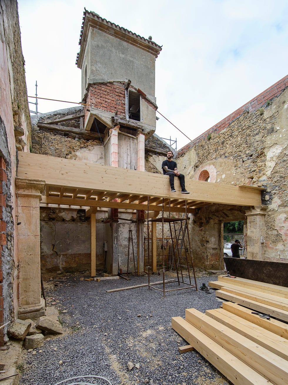casa iglesia en bilbao obras estructura