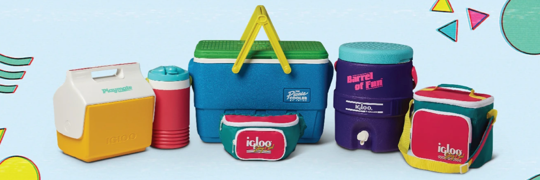 Igloo I Heart Cupcakes Light-Up Lunch Box Cooler