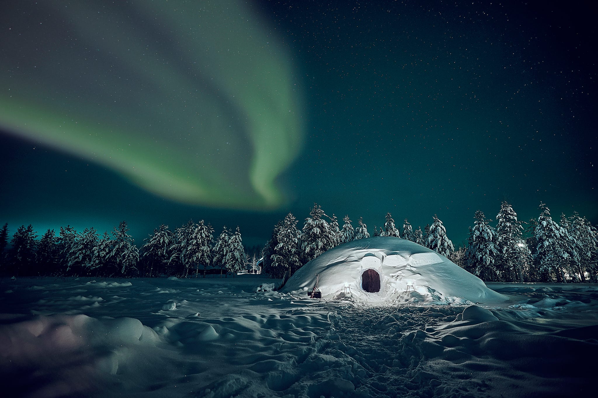 Stay In A Snow Igloo In Finland On Airbnb