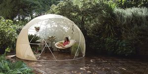 iglú para jardín de amazon