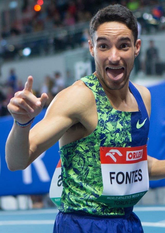 ignacio fontes celebra su victoria en los 1500 metros de la copernicus cup de torun del año pasado
