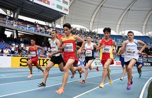 Ignacio Fontes en los 1.500m del Europeo sub-23