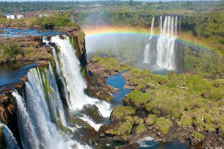 Seven natural wonders of the world: Iguacu Falls