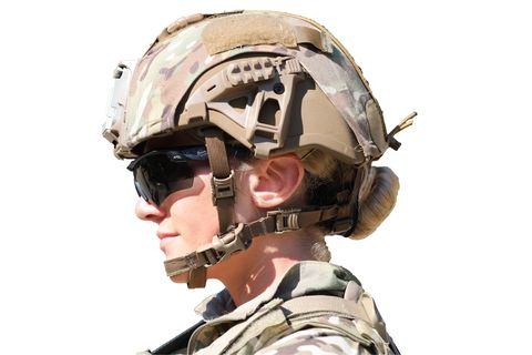 Helmet, Personal protective equipment, Sports gear, Headgear, Headgear, Infantry, Military, Soldier, Goggles, Costume, 