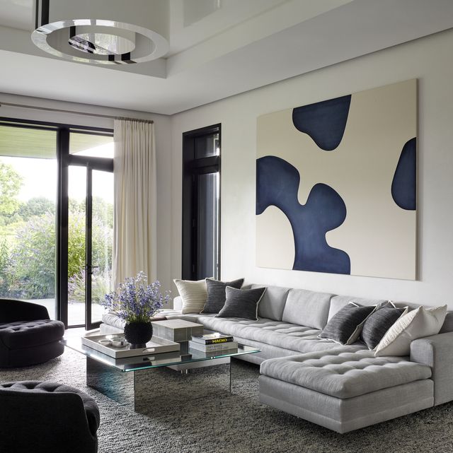 living room designed by kligerman architecture and design