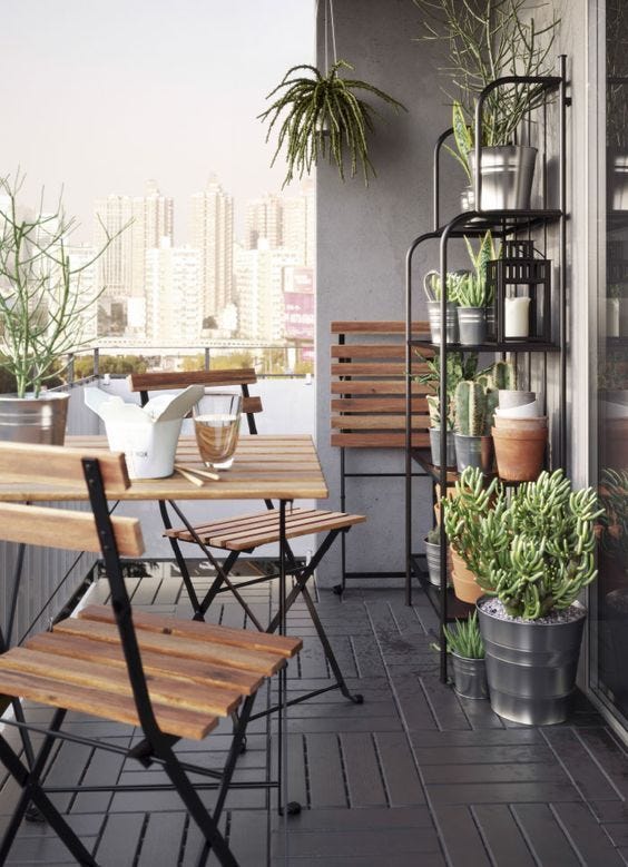 ideas para decorar balcones y terrazas