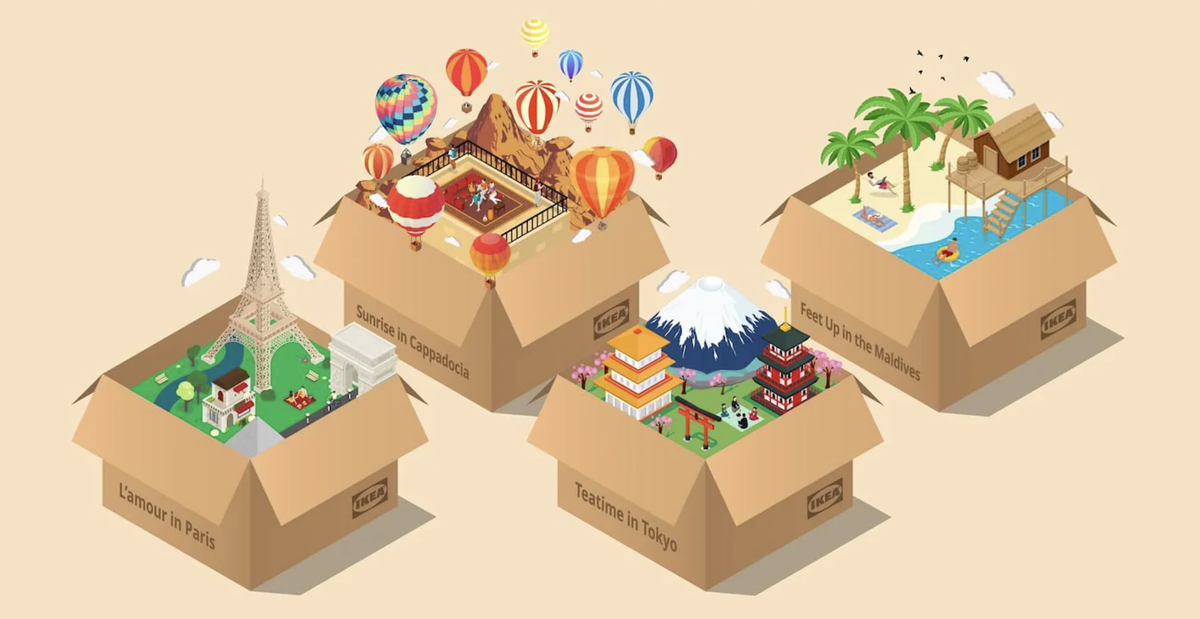 vacation boxes graphic