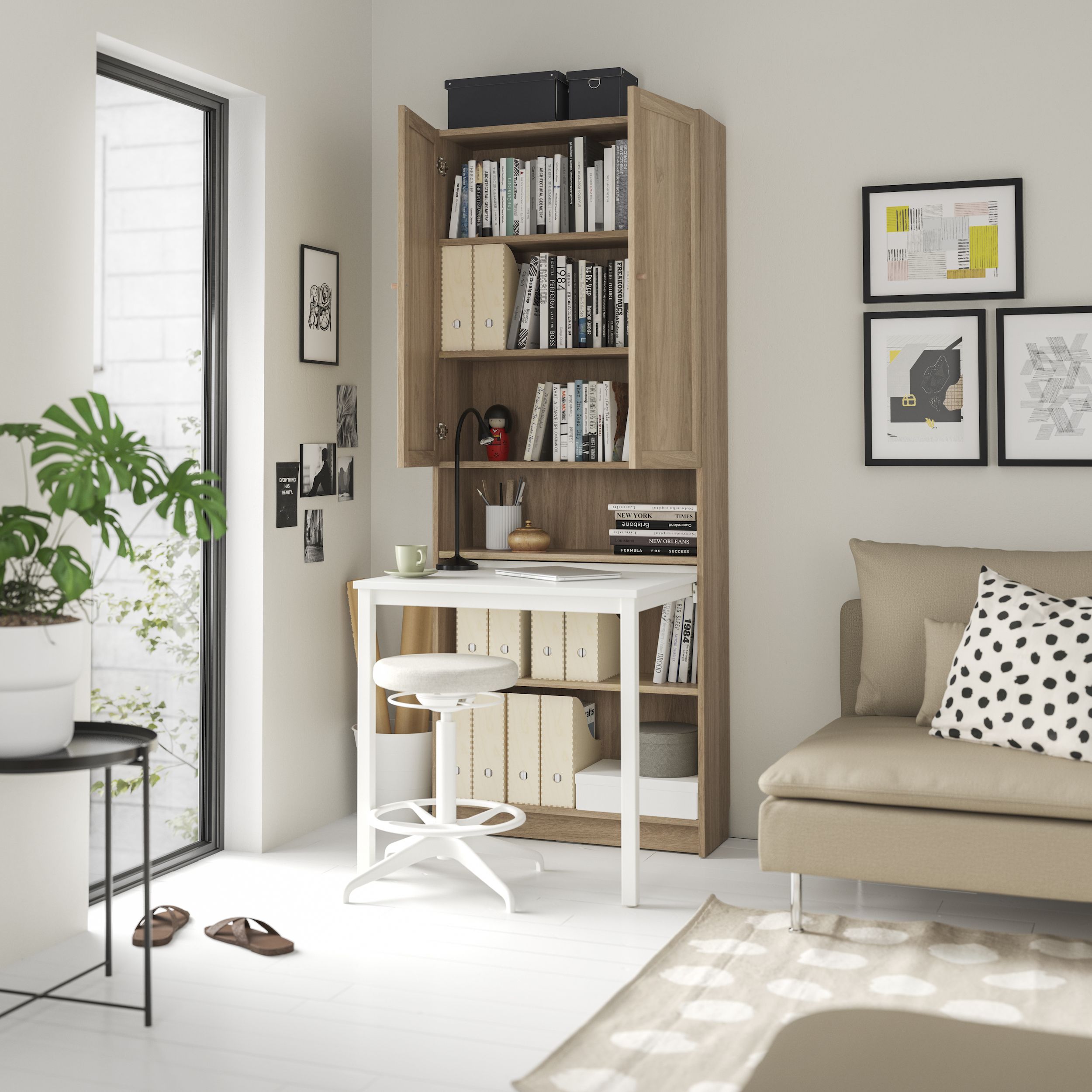 Ikea s Billy Bookcase Desk Is Perfect For Small Space Living