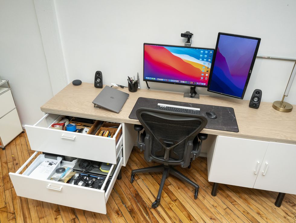 Diy Computer Desk From Ikea Cabinets | How-To Build A Desk