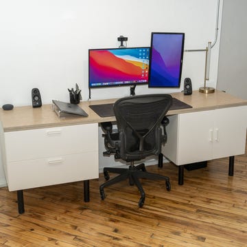 custom ikea desk