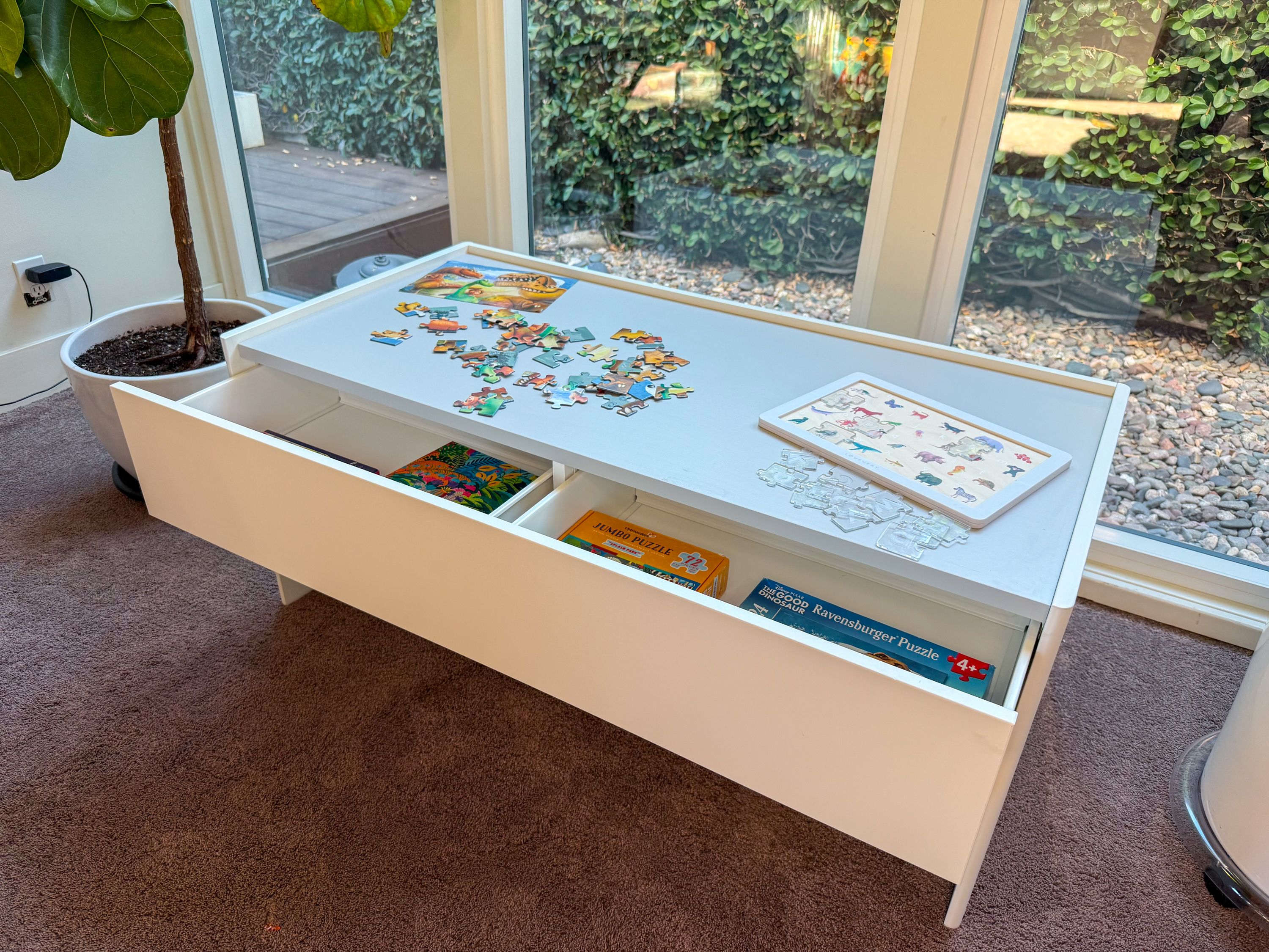 ikea play table with storage