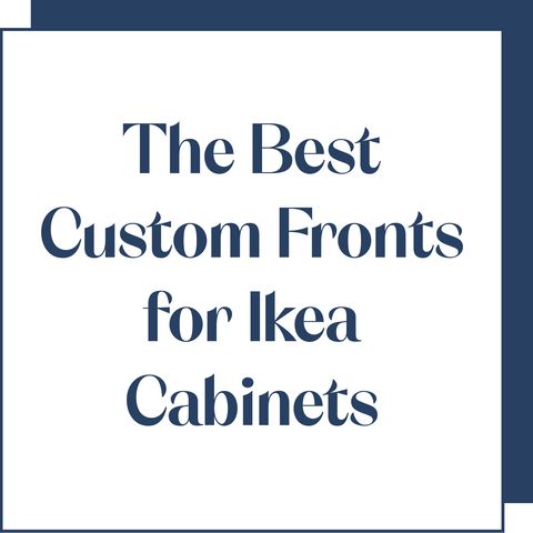 the best custom fronts for ikea cabinets