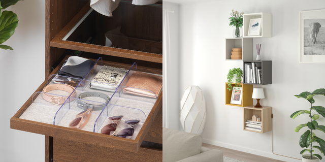 Smart storage for the lovely little pieces - IKEA