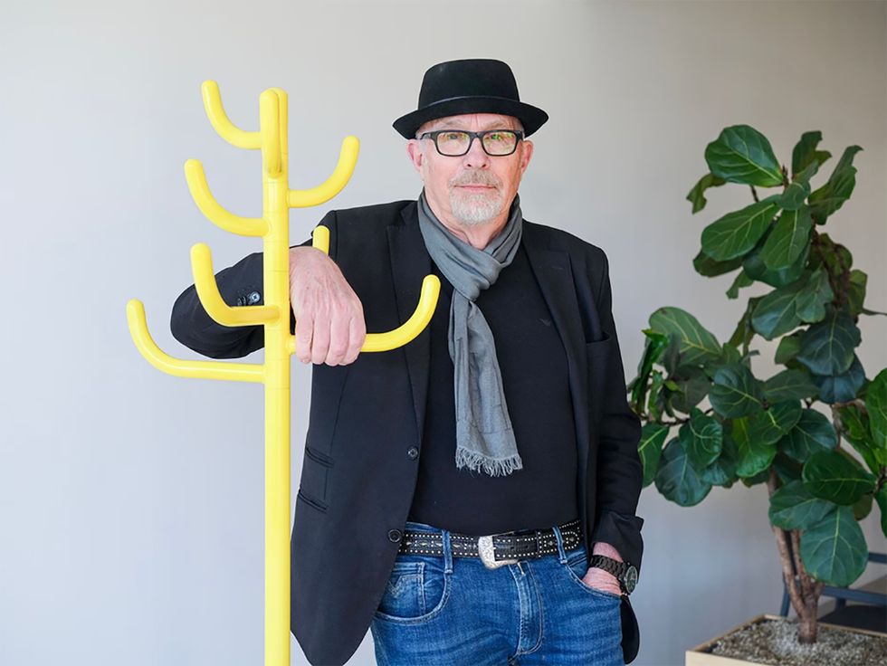 perchero vintage de ikea en forma de cactus diseno por rutger andersson