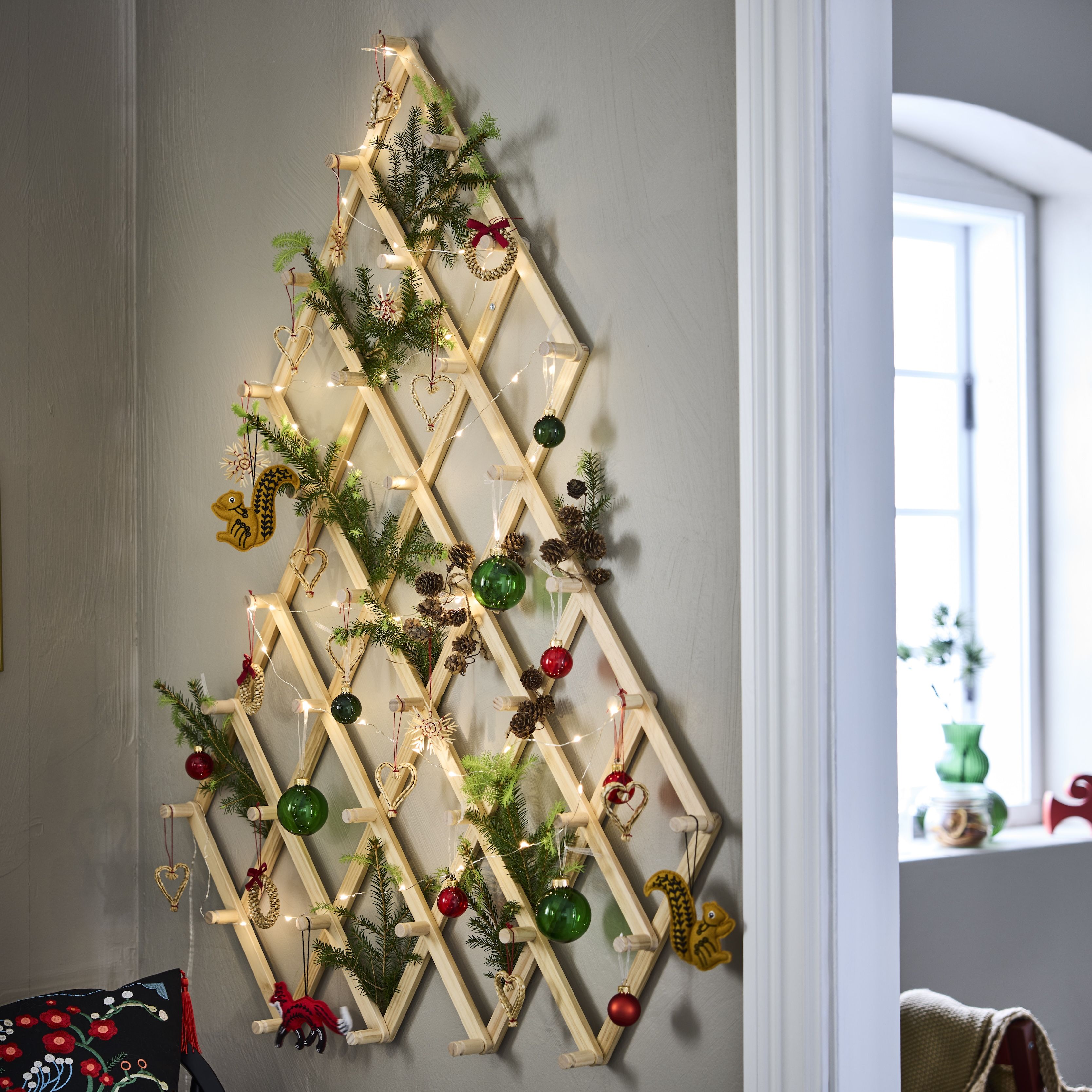 Ikea christmas tree wall hanging sale