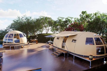 una casa prefabricada inspirada en una base lunar permanente de la nasa