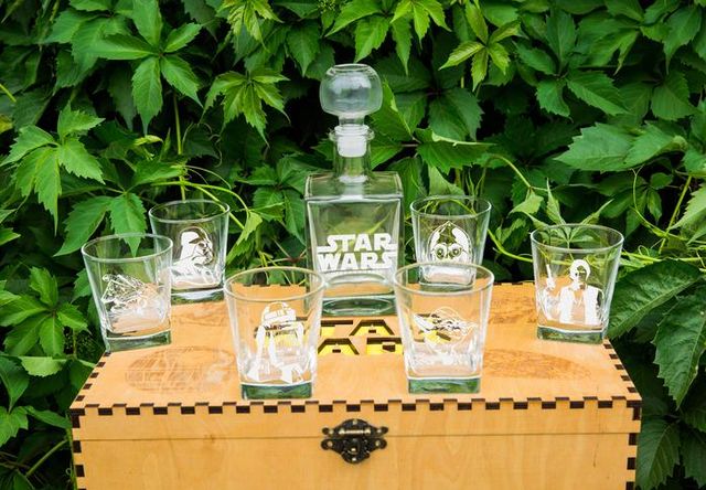 Star War Whiskey Glasses 